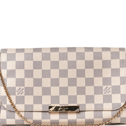 Louis Vuitton Damier Azur Favorite MM 8 of 13