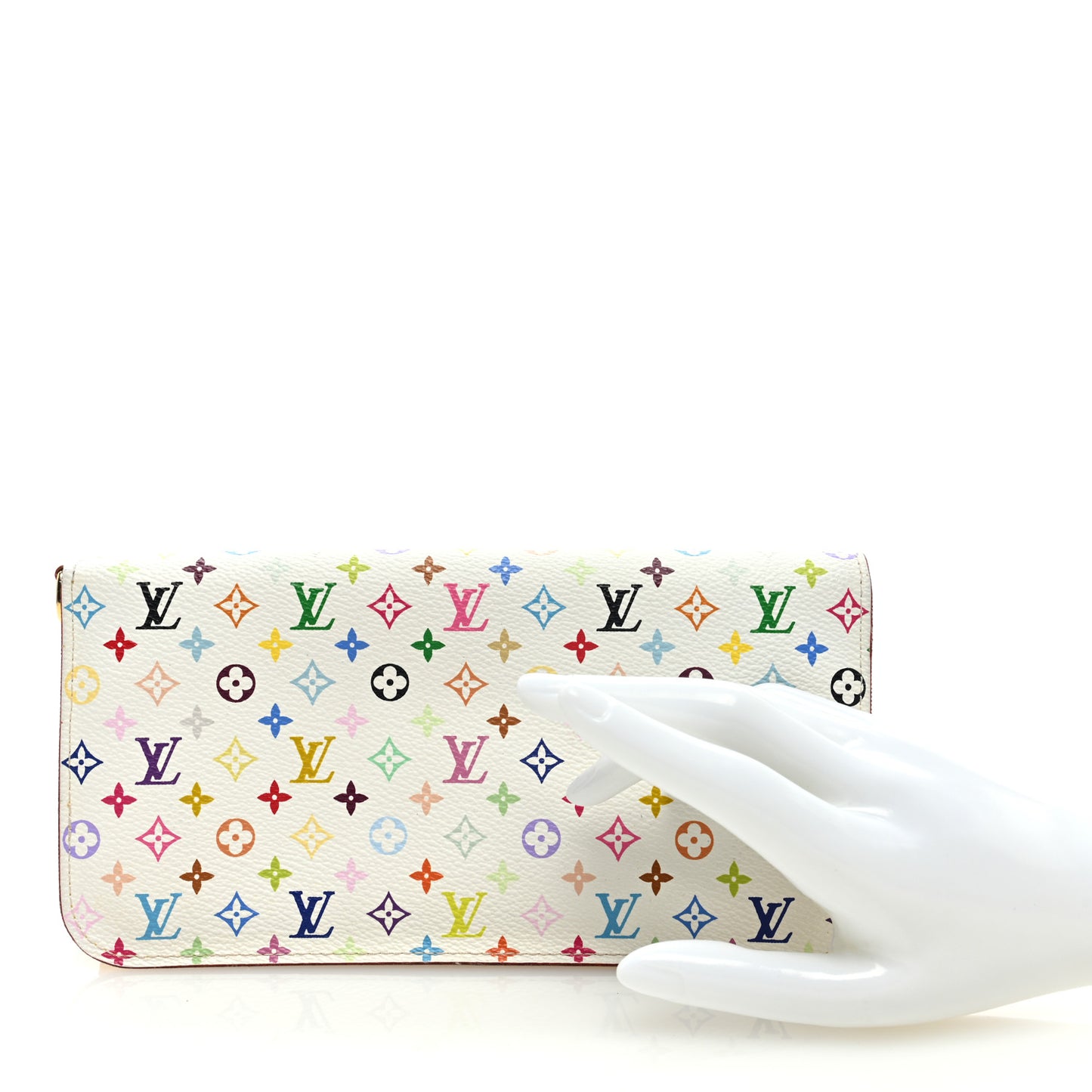 Monogram Multicolor Insolite Wallet White Citron