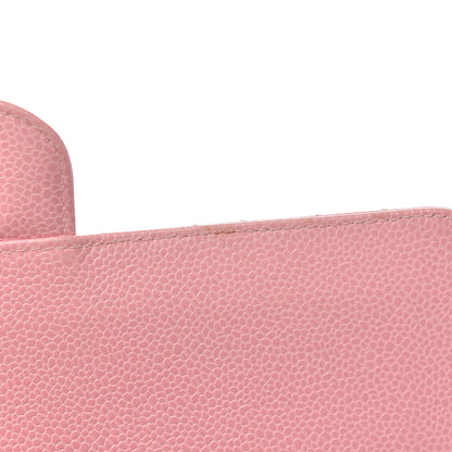 Chanel Caviar Quilted Medium Double Flap Pink 17 of 17