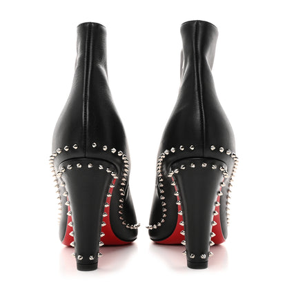 Christian Louboutin Calfskin Hongroise 85 Ankle Boots 39.5 Black 5 of 8