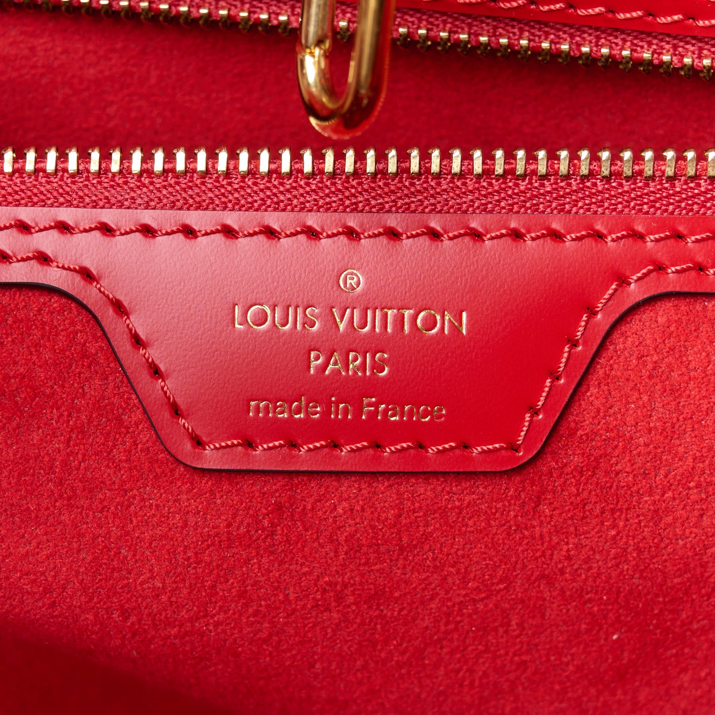 Epi Monogram Neverfull MM Castillan Red