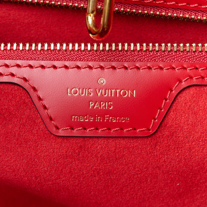 Louis Vuitton Epi Monogram Neverfull MM Castillan Red 8 of 12