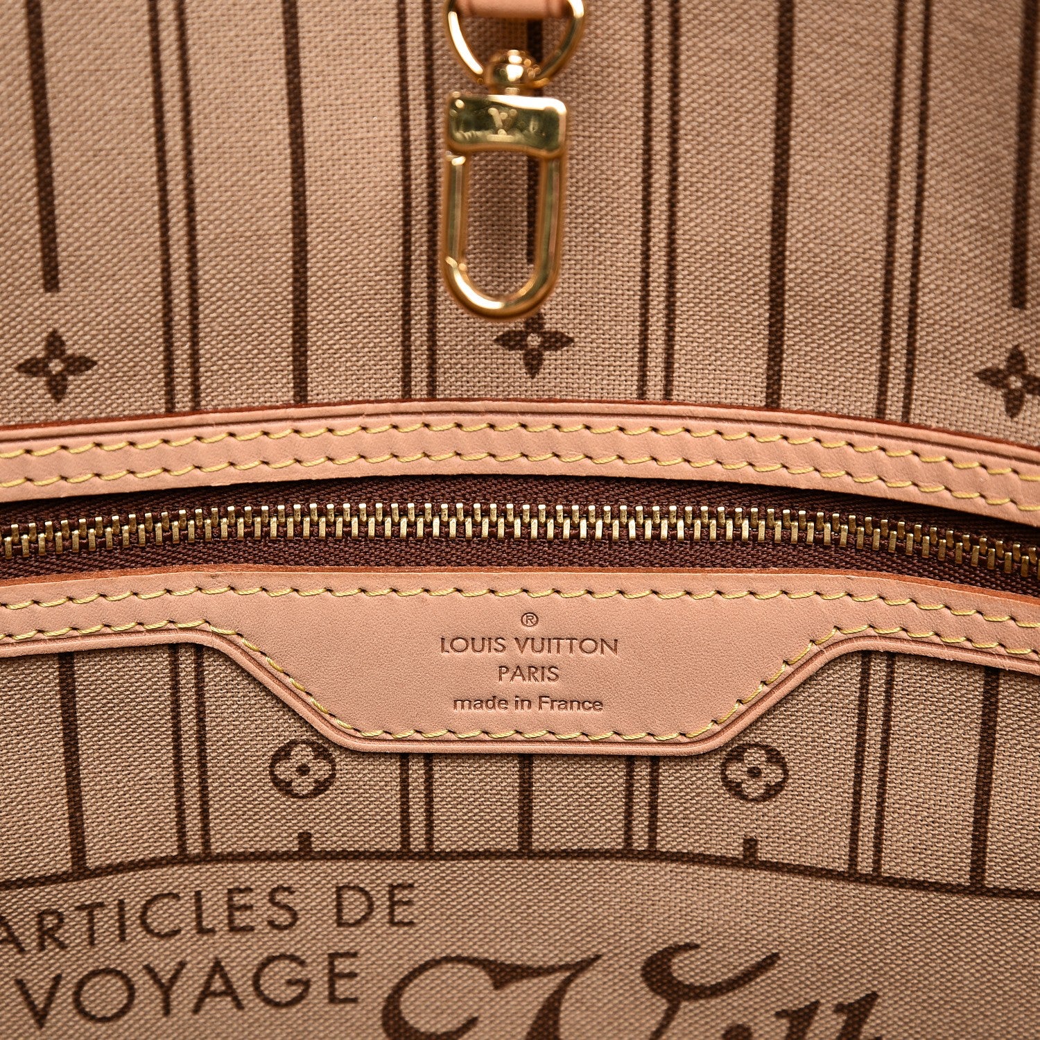Louis Vuitton Monogram Neverfull MM 6 of 9