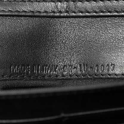 Christian Dior Lambskin Cannage Rendez-vous Chain Wallet Black 7 of 12
