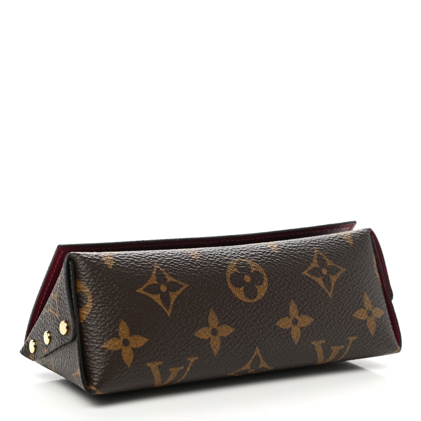 Monogram Rivet Pochette Fuchsia