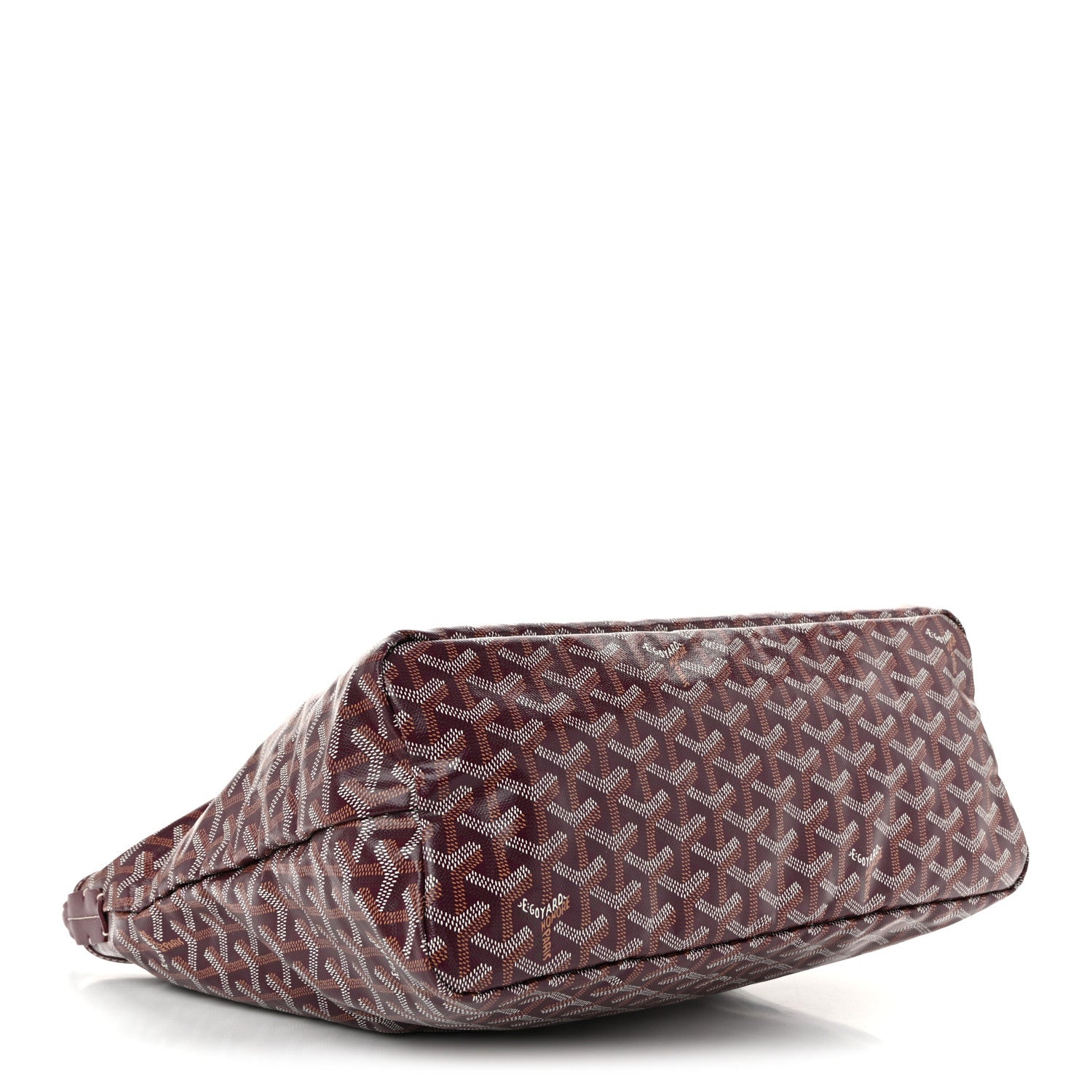 Goyard Goyardine Boheme Hobo Burgundy 5 of 11