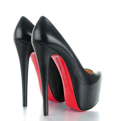 Christian Louboutin Kid Daffodile 160 Pumps 36.5 Black 4 of 7