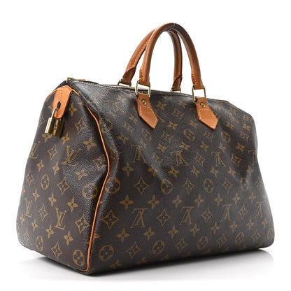 Louis Vuitton Monogram Speedy 35 3 of 9