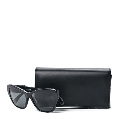 Chanel Acetate Lambskin CC Sunglasses 5457-Q-A Black 8 of 8