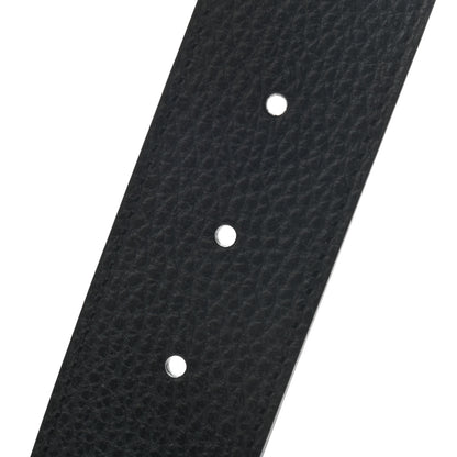 Gucci Calfskin 1973 Reversible Belt 85 34 Black Pink 4 of 5
