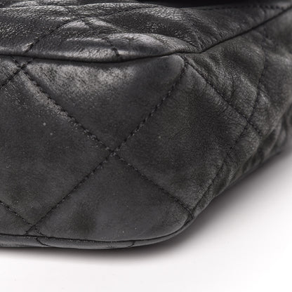 Chanel Iridescent Calfskin Small Chic Quilt Flap Black 10 of 11