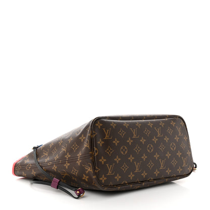 Louis Vuitton Monogram Totem Neo Neverfull MM Flamingo 5 of 11