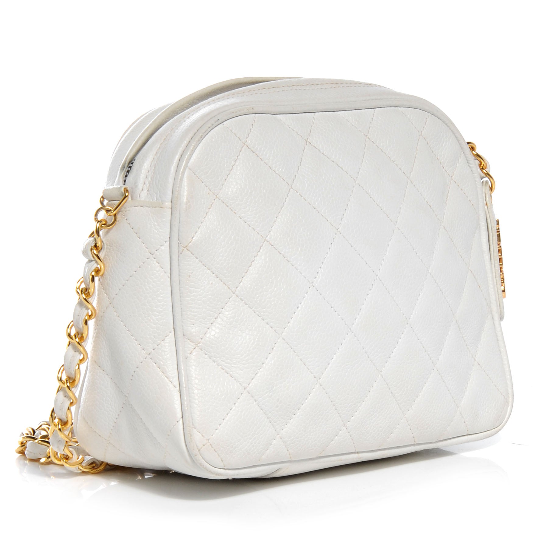 Chanel Caviar Camera Case White 3 of 8