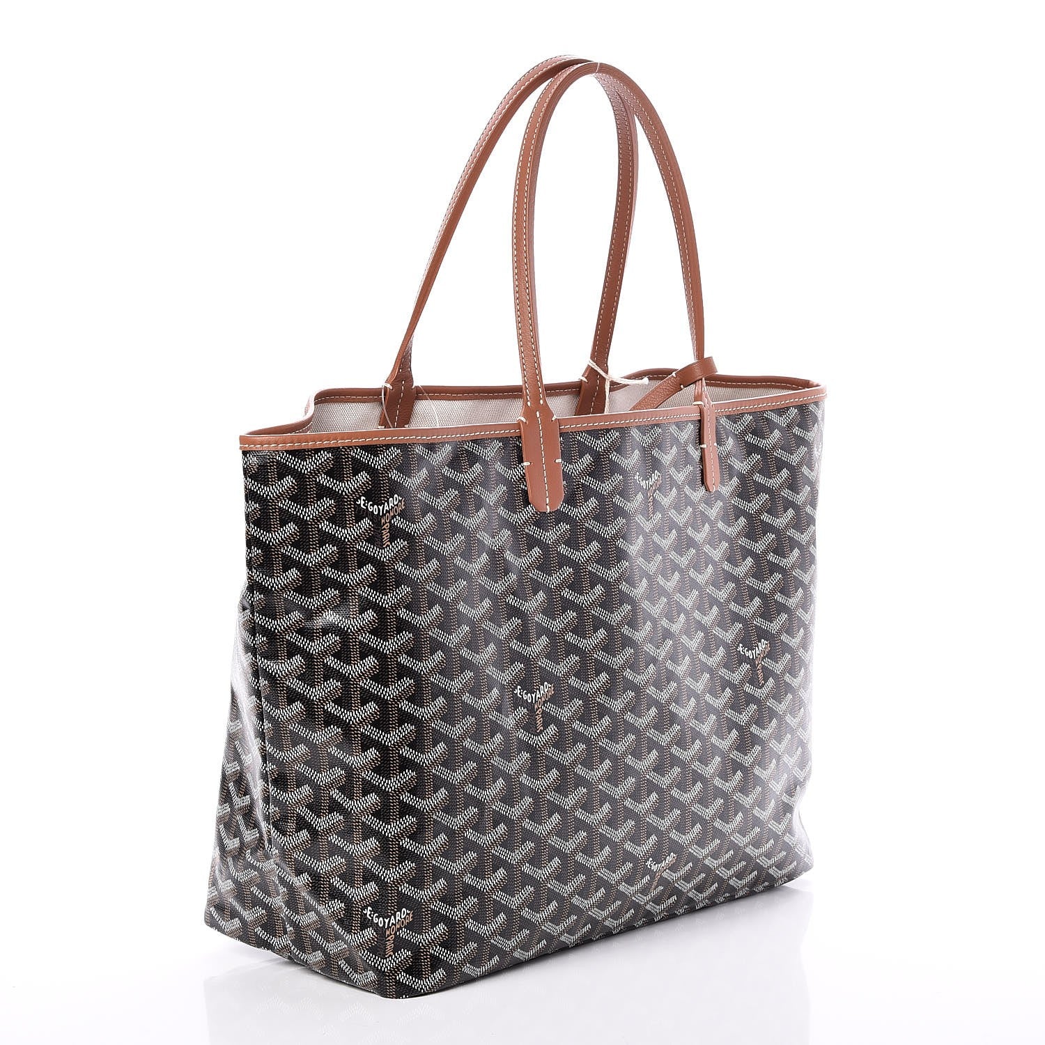Goyard Goyardine Saint Louis PM Black Gold 3 of 7