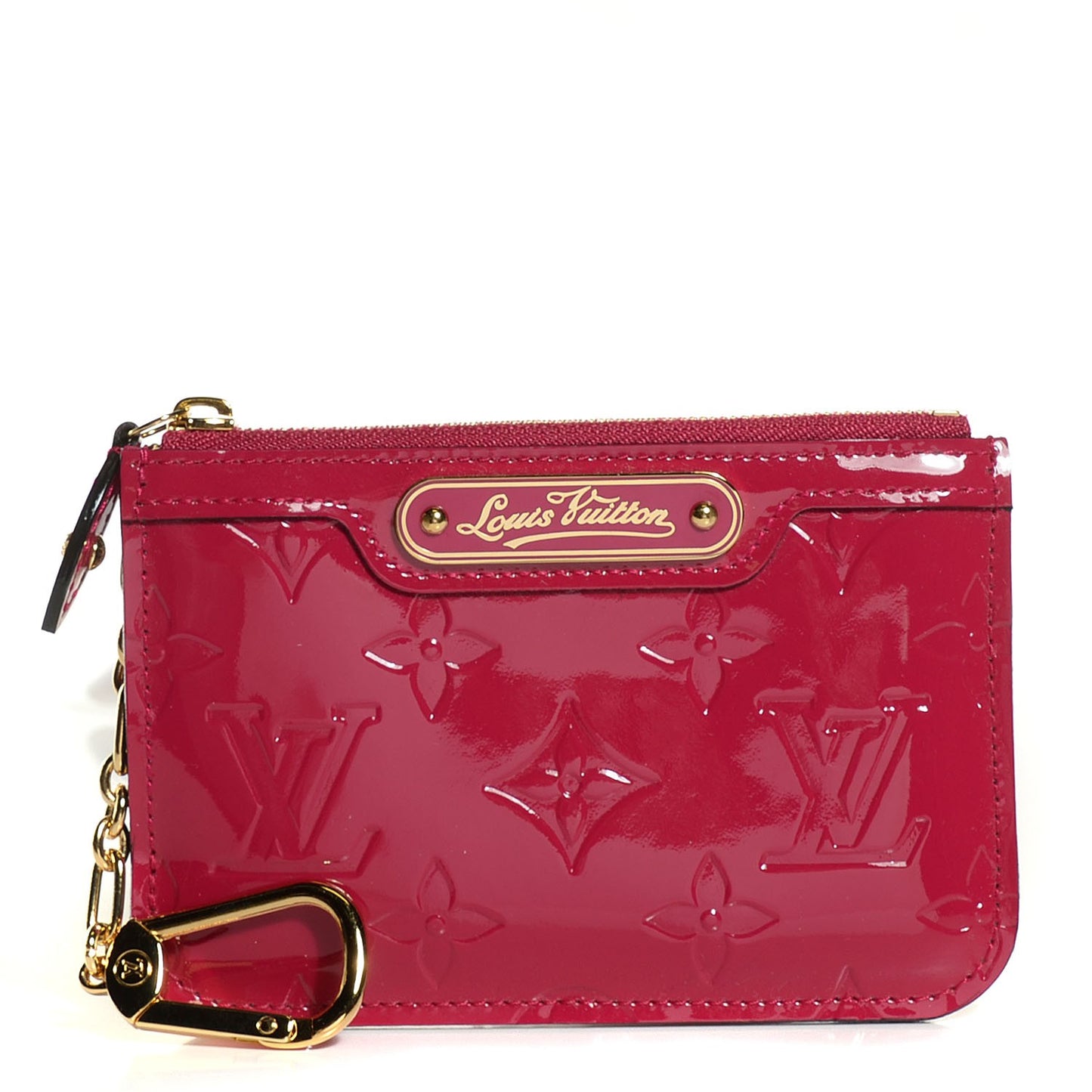 Vernis Key Pouch Rose Indien