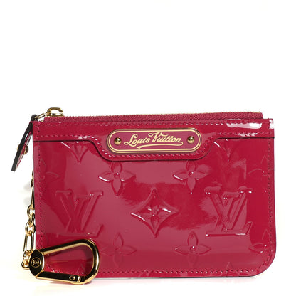 Louis Vuitton Vernis Key Pouch Rose Indien 1 of 8