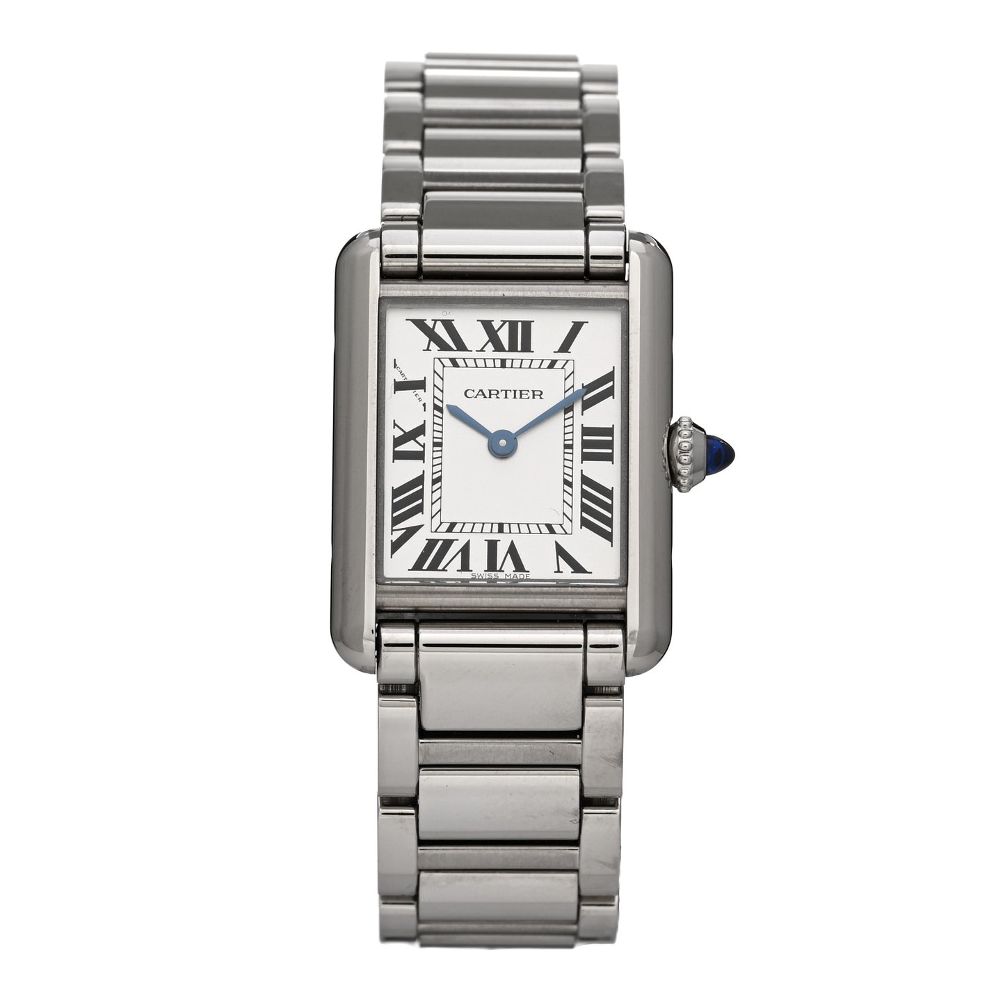 Stainless Steel 22mm Tank Must Quartz Watch