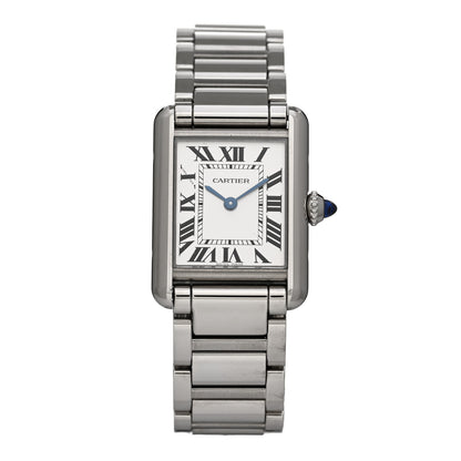 Cartier Stainless Steel 22mm Tank Must Quartz Watch 1 of 5