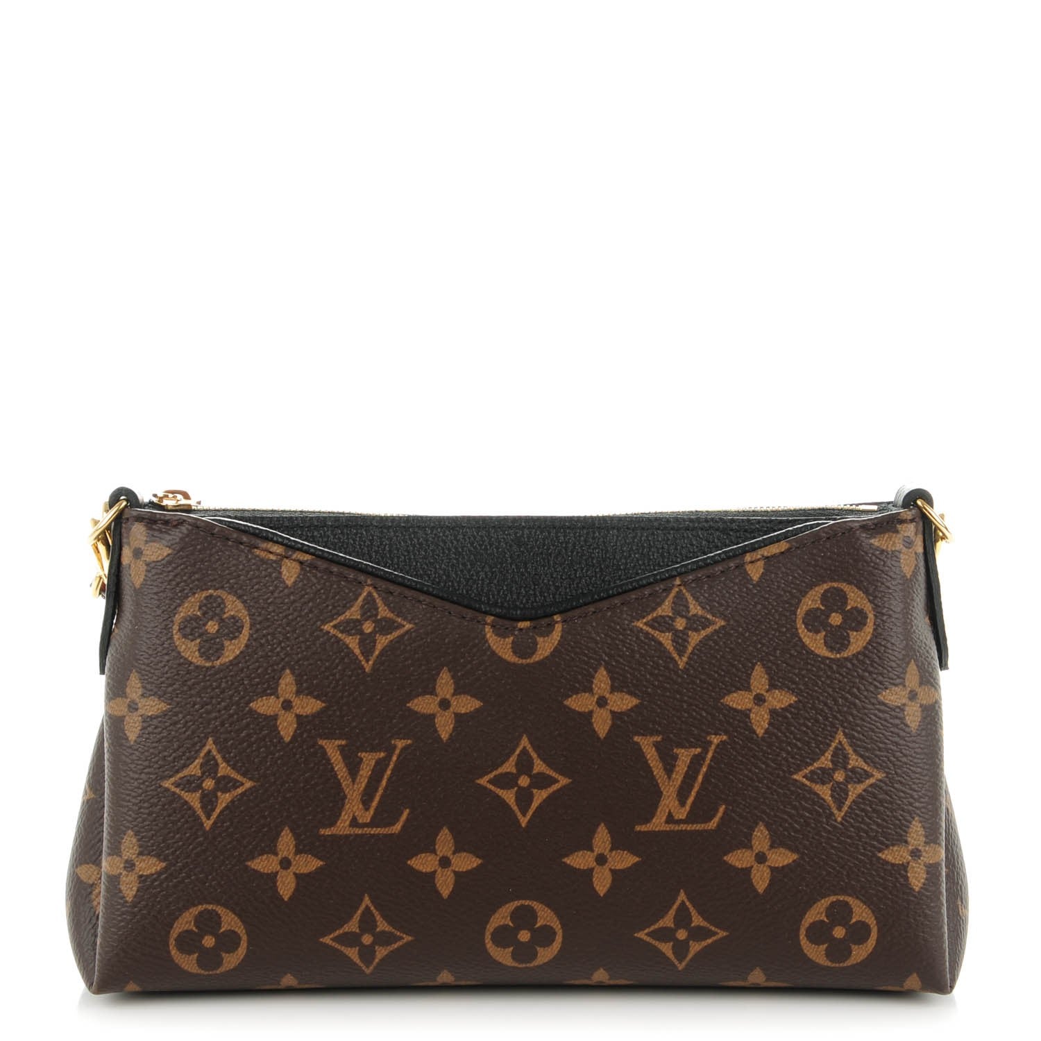 Louis Vuitton Monogram Pallas Clutch Black 1 of 8