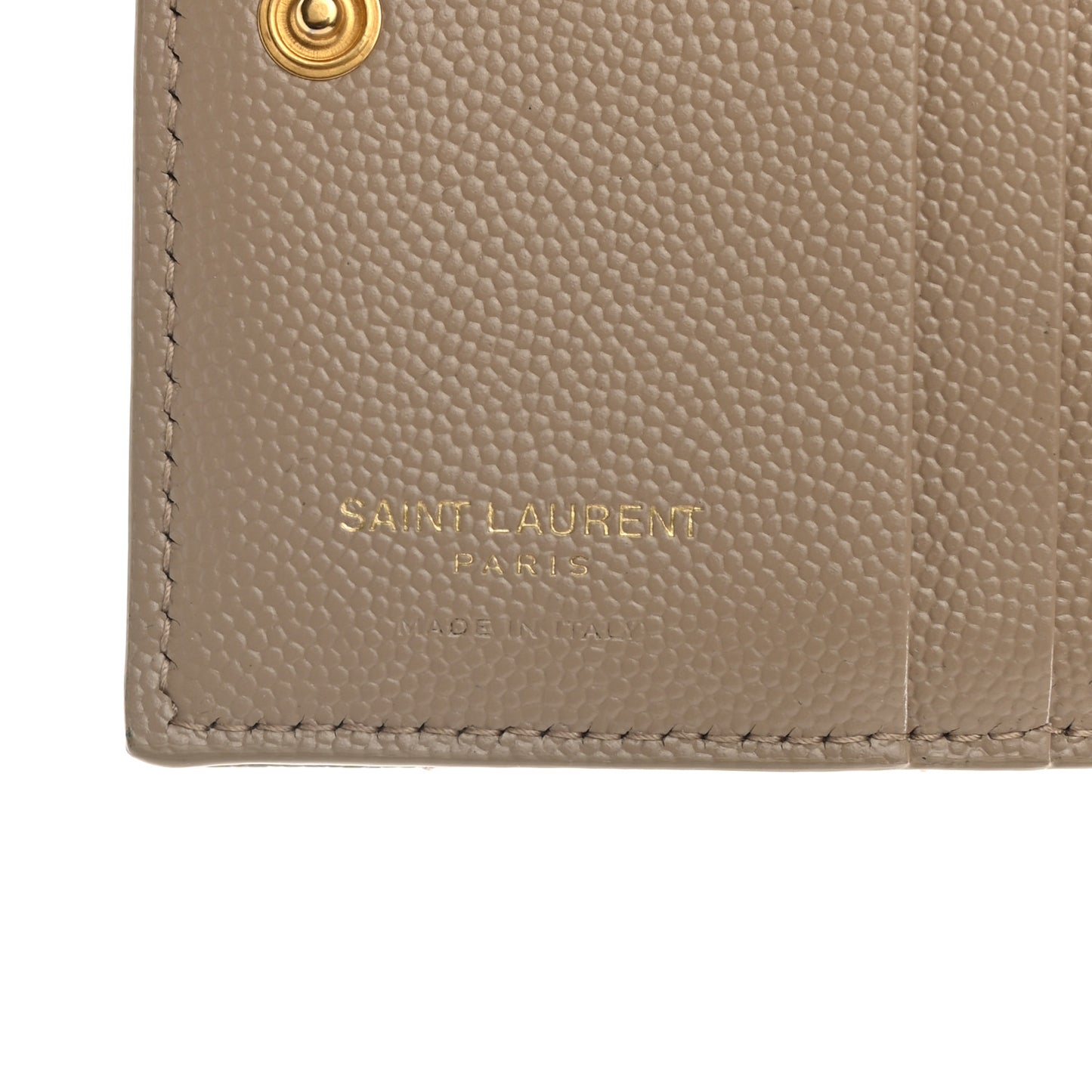 Grain De Poudre Matelasse Chevron Monogram Zipped Card Case Nude Powder