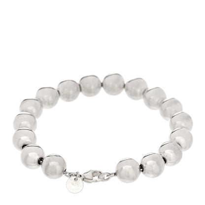 Tiffany Sterling Silver 10mm Hardwear Ball Bracelet 2 of 3