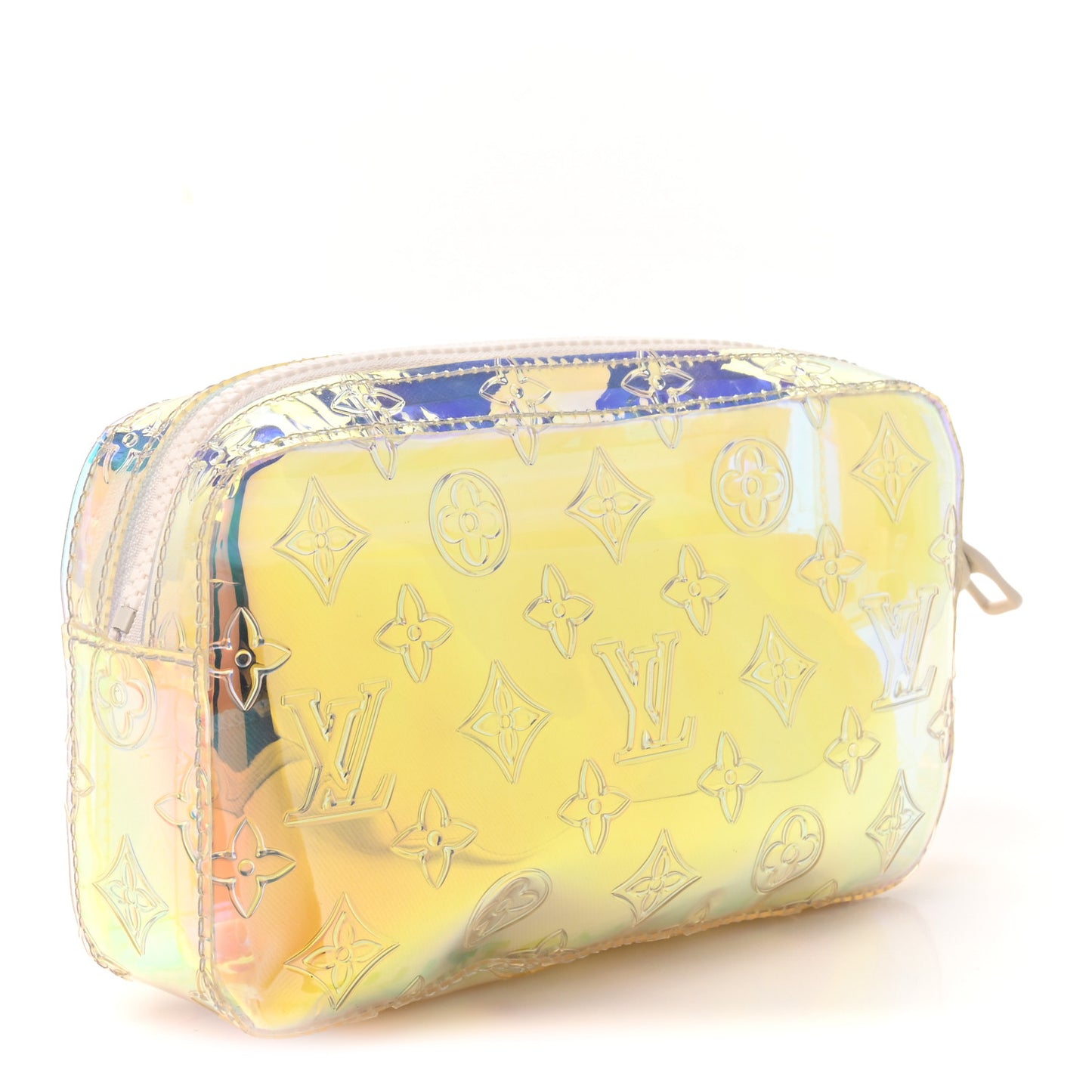 PVC Monogram Pochette Volga Iridescent Prism