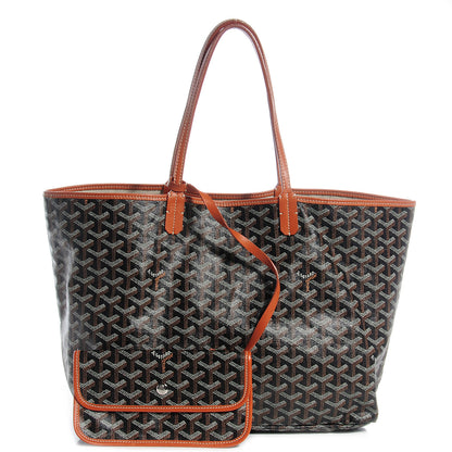 Goyard Goyardine Saint Louis PM Black Gold 1 of 9