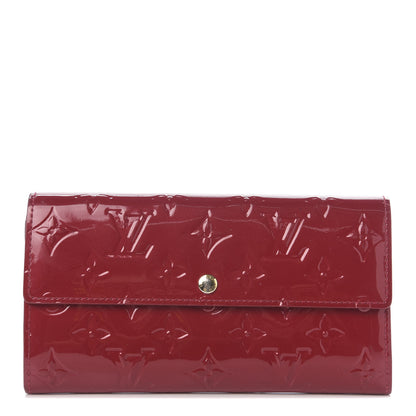 Louis Vuitton Vernis Sarah Wallet Pomme D'Amour 1 of 7