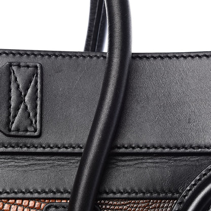 Celine Lizard Mini Luggage Cognac 12 of 16