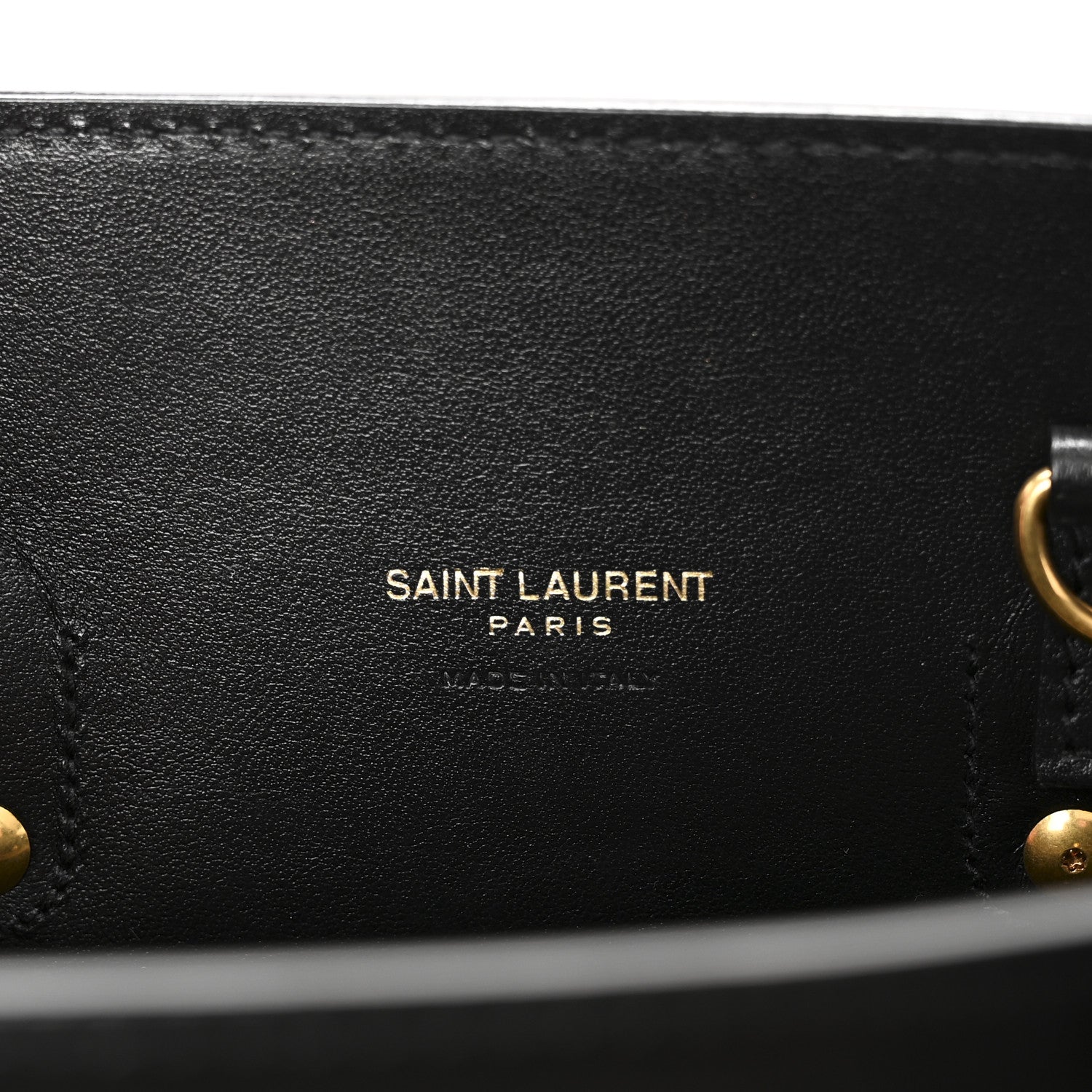 Saint Laurent Calfskin Baby Sac De Jour Black 6 of 9