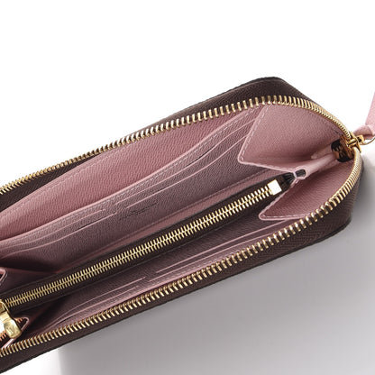 Louis Vuitton Monogram Clemence Wallet Rose Ballerine 5 of 8