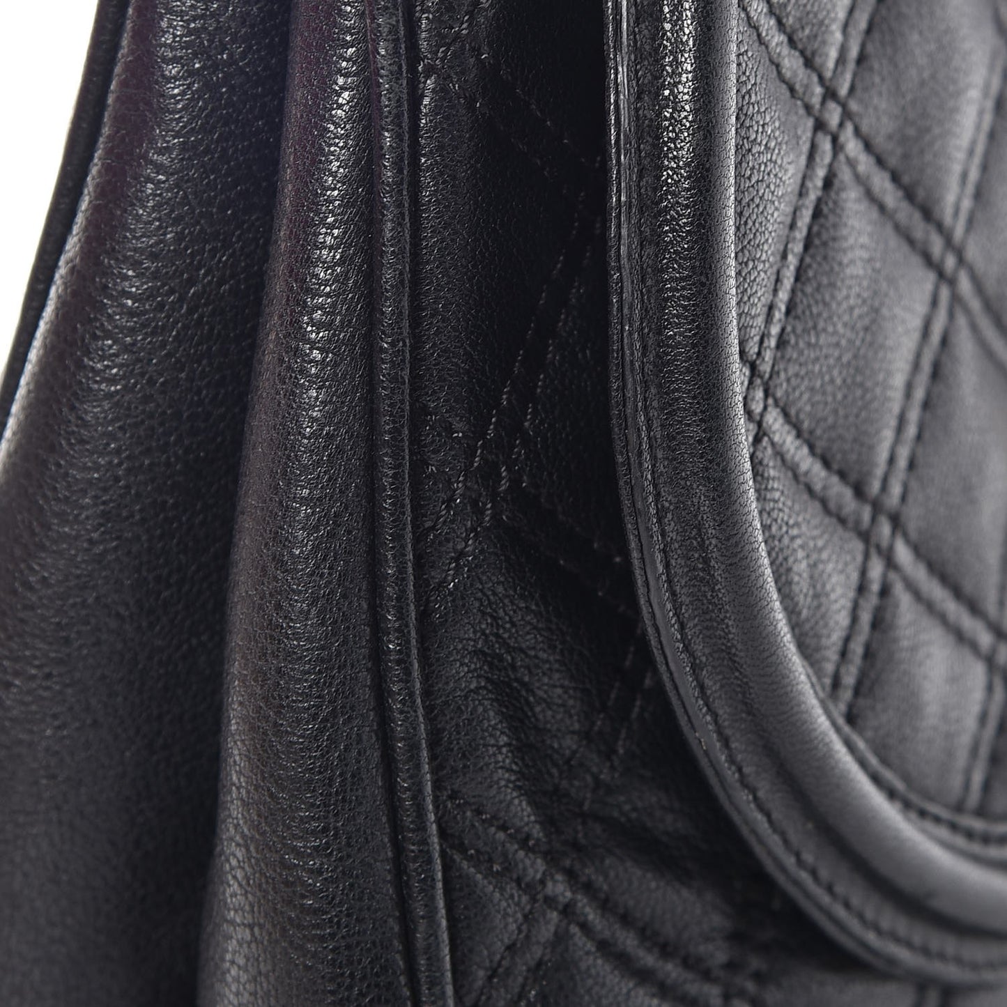 Lacquered Lambskin Cooper Black