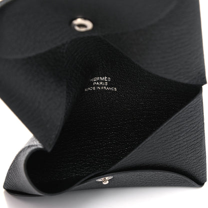 Hermes Chevre Mysore Calvi Card Case Black 4 of 4