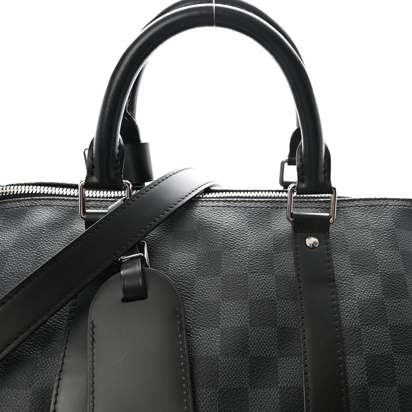 Damier Graphite Keepall Bandouliere 55