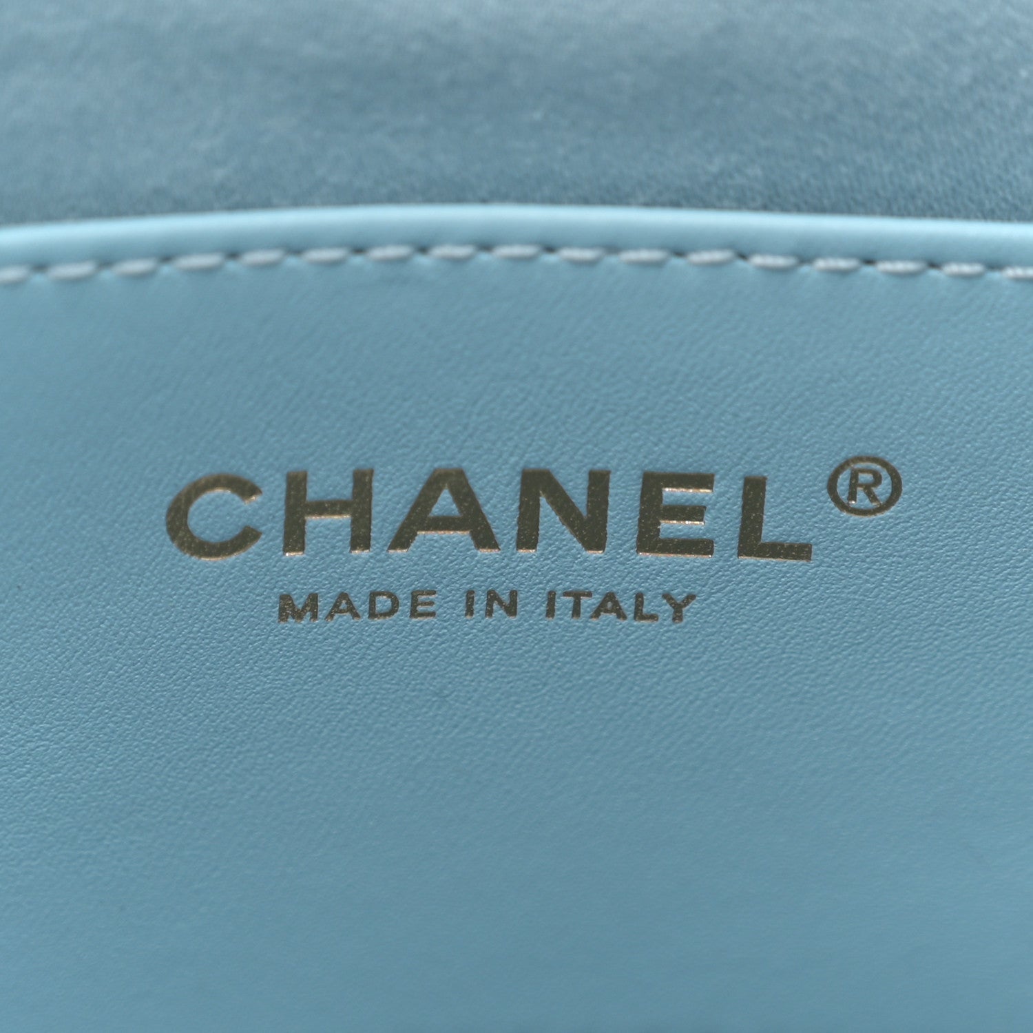 Chanel Washed Denim Quilted Medium Chanel 25 Handbag Blue 7 of 11