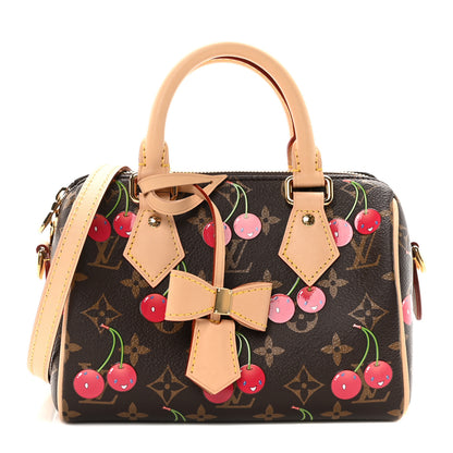 Louis Vuitton LV X TM Monogram Cerises Speedy Bandouliere 20 1 of 9
