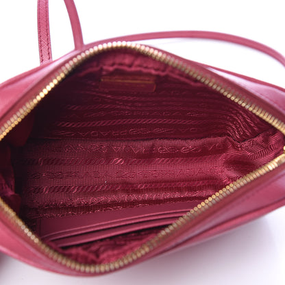 Prada Saffiano Lux Mini Camera Crossbody Bag Bruyere 5 of 9