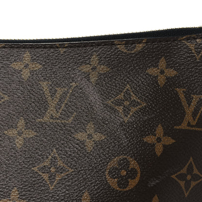 Louis Vuitton Monogram Beaubourg Hobo Mini Bordeaux Red Peach Safran Blue Jean Blue 7 of 8
