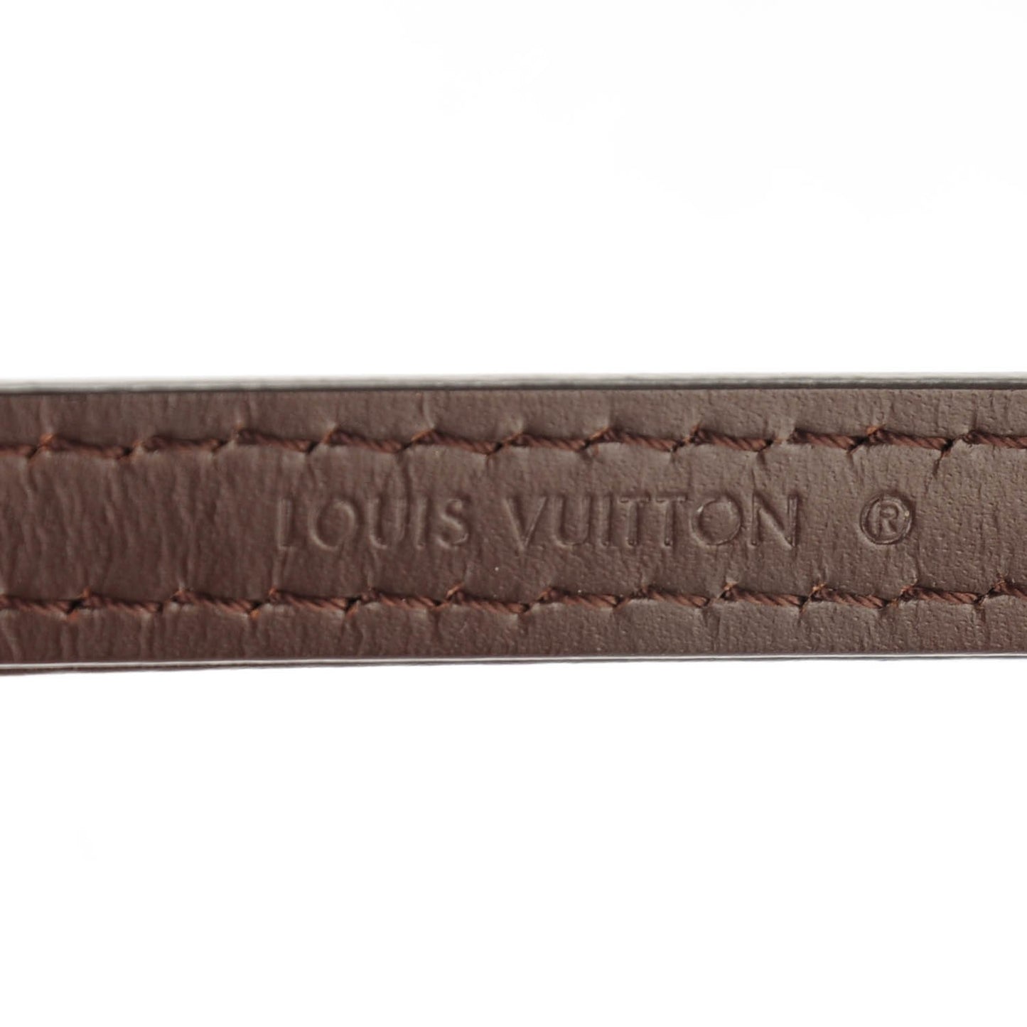 Calfskin 12mm Adjustable Shoulder Strap Brown