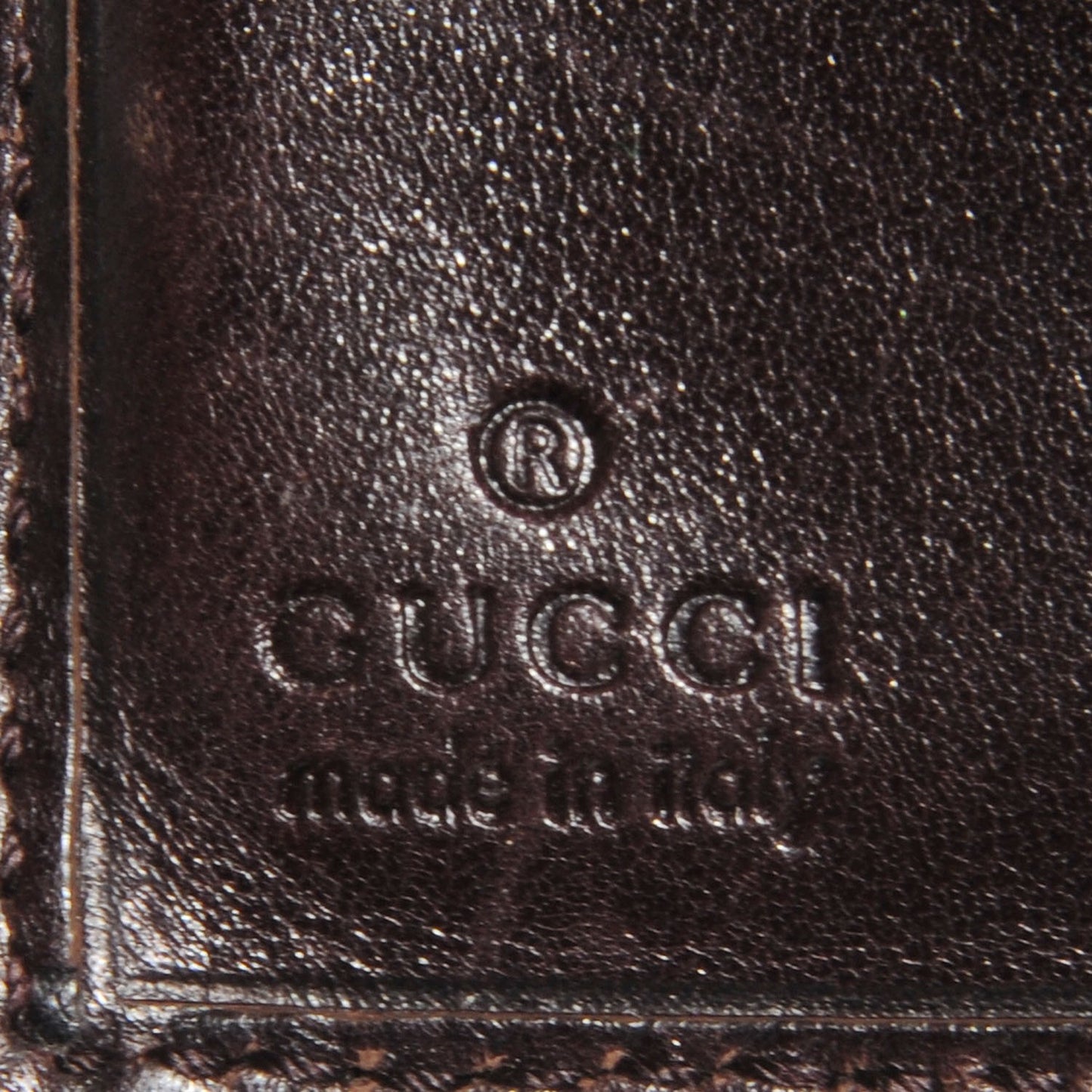 Canvas Web Reins Compact Wallet Brown