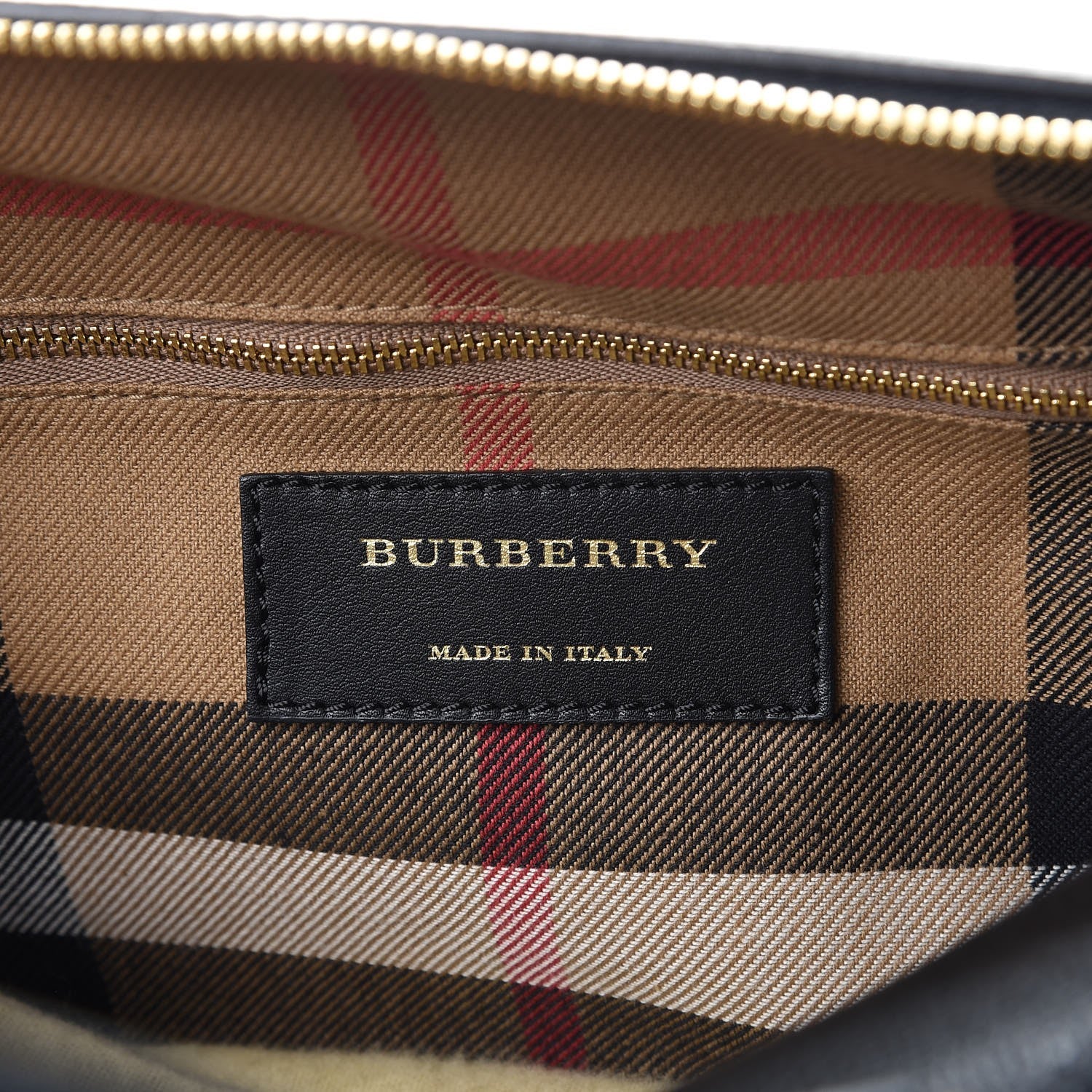 Burberry Derby Calfskin Medium Alchester Bowling Bag Black 7 of 8