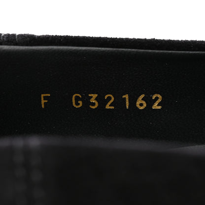 Chanel Suede Camellia CC Ballerina Flat 36.5 Black 7 of 8