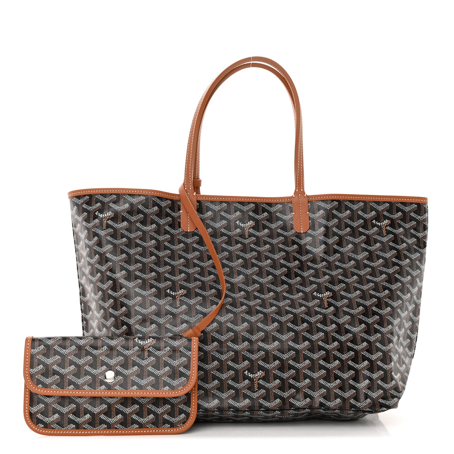 Goyard Goyardine Saint Louis PM Black Gold 3 of 11