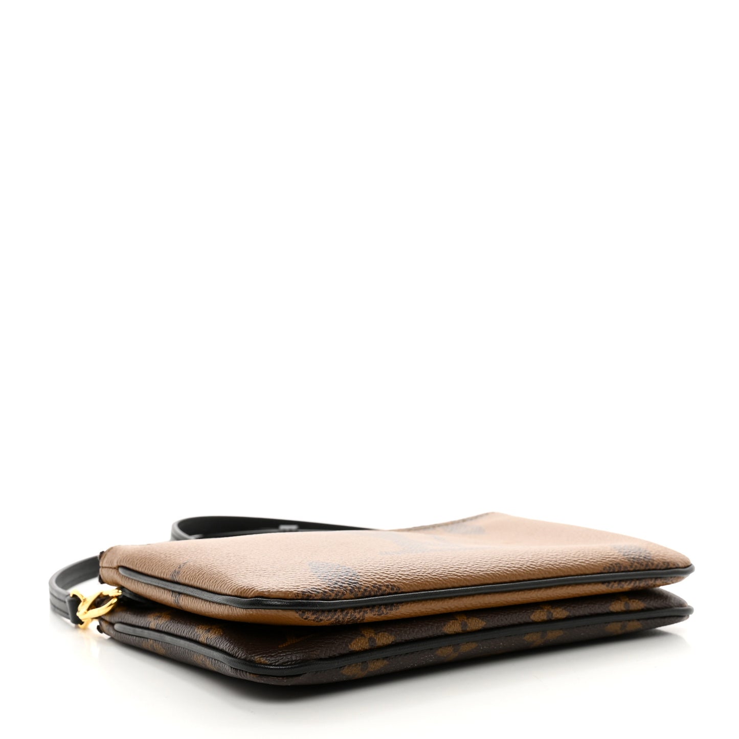 Reverse Monogram Giant Double Zip Pochette