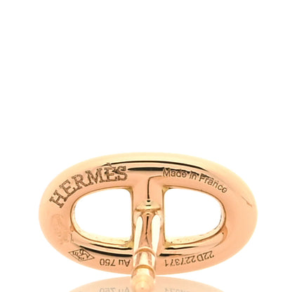 Hermes 18K Rose Gold TPM Farandole Stud Earrings 3 of 3