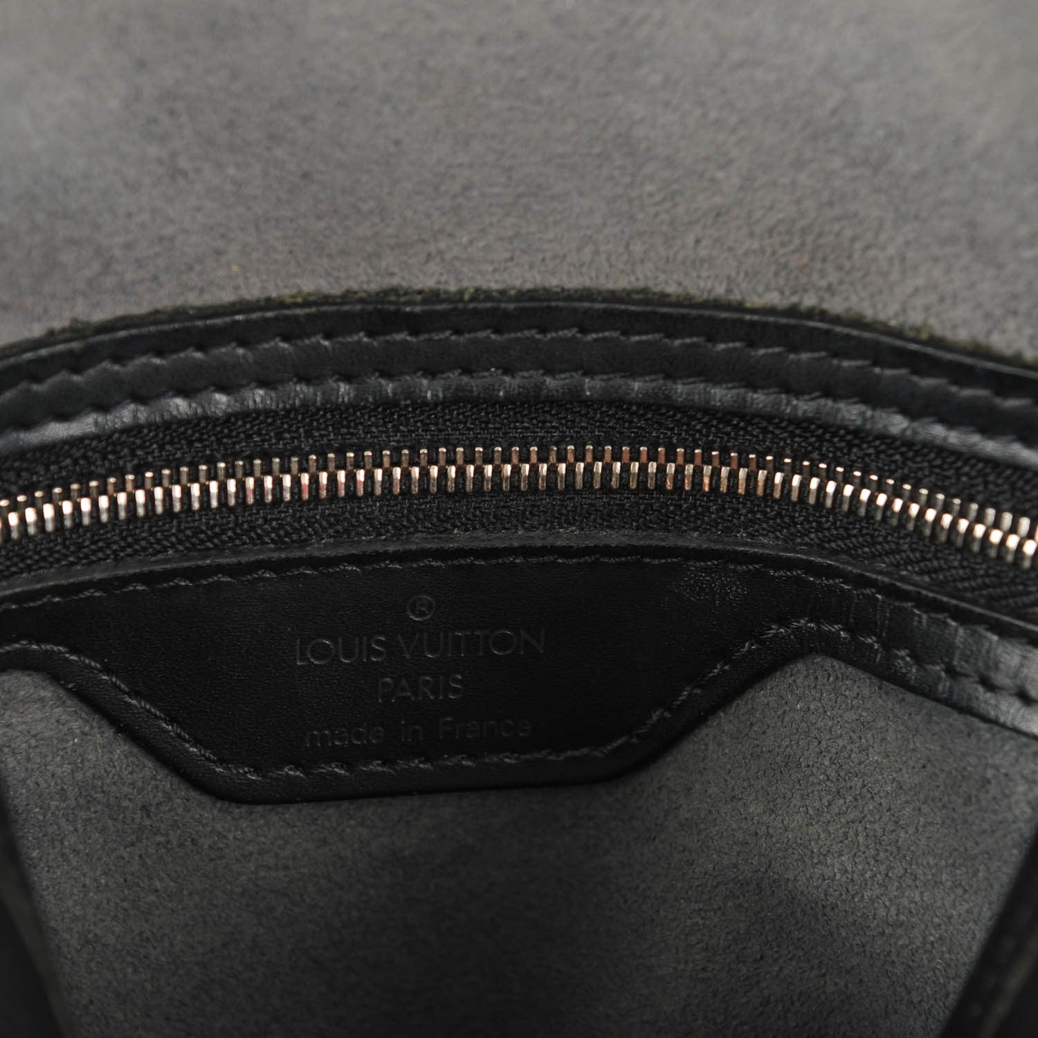 Louis Vuitton Epi Petit Bucket 23 Black 7 of 8