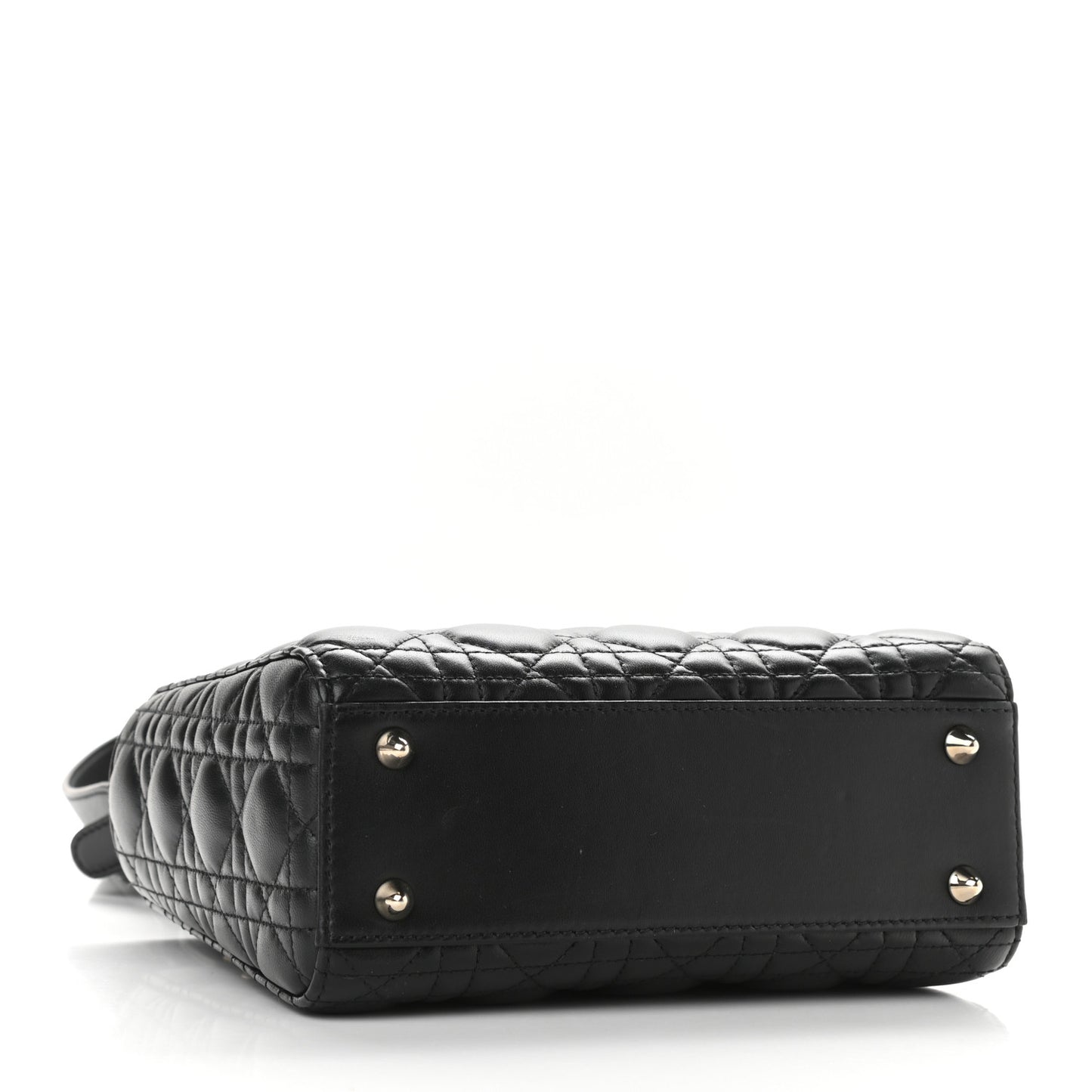 Lambskin Cannage Small My ABCDior Lady Dior Black