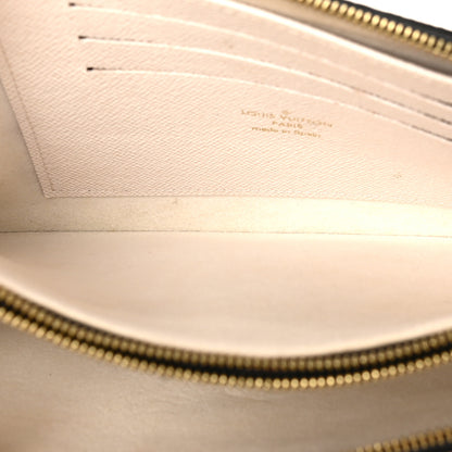 Louis Vuitton Monogram Giant Crafty Double Zip Pochette Creme Caramel 5 of 8