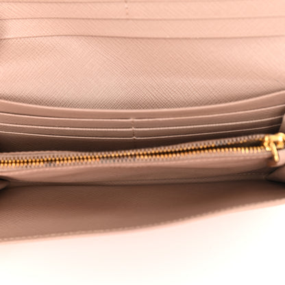Prada Saffiano Bow Continental Wallet Cammeo 6 of 12