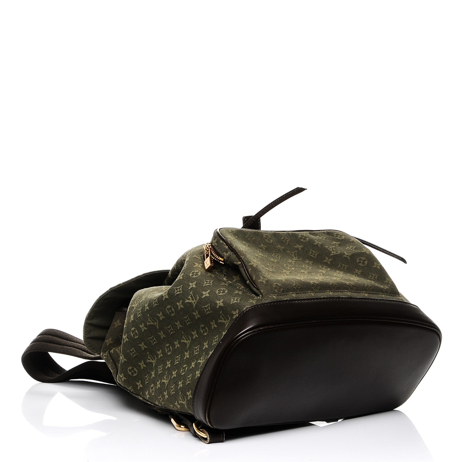 Louis Vuitton Mini Monogram Montsouris GM Backpack Kaki 4 of 6
